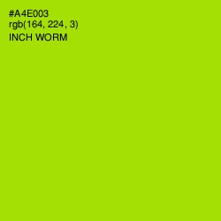 #A4E003 - Inch Worm Color Image